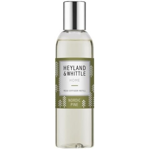 Nordic Pine Reed Diffuser Refill 200ml - Heyland & Whittle