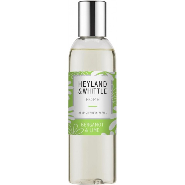 Bergamot & Lime Reed Diffuser Refill 200ml - Heyland & Whittle