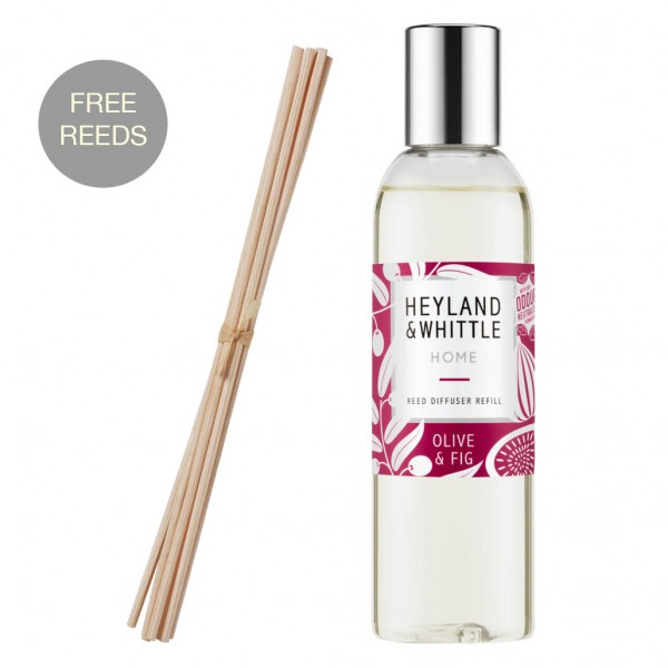 Olive & Fig Reed Diffuser Refill 200ml - Heyland & Whittle