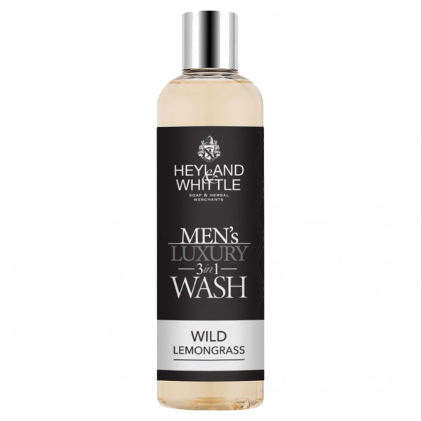 Men's Luxury Wash 3 in 1 (Wild Lemongrass) - Heyland & Whittle