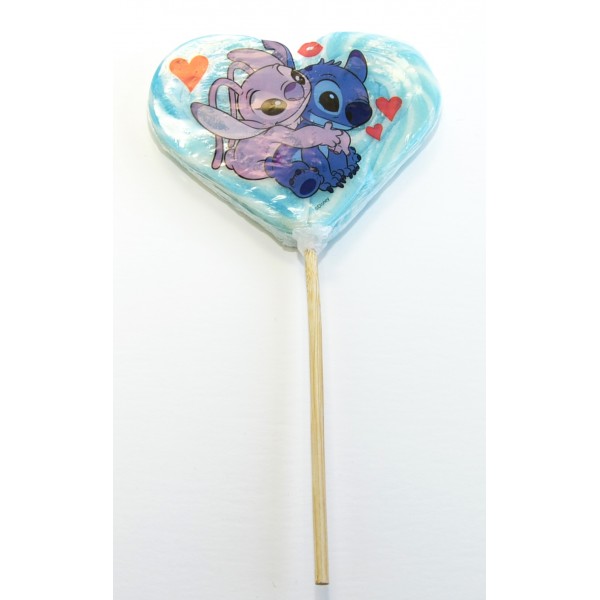 Disneyland Paris Stitch and Angel Large Lollipops 