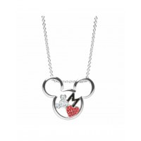 Mickey heart icon necklace, by Arribas and Disneyland Paris