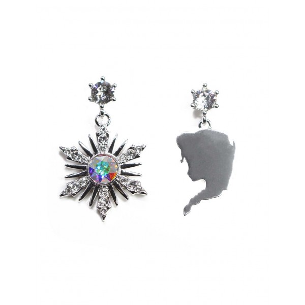 Disneyland Paris Silver Elsa earrings, by Arribas