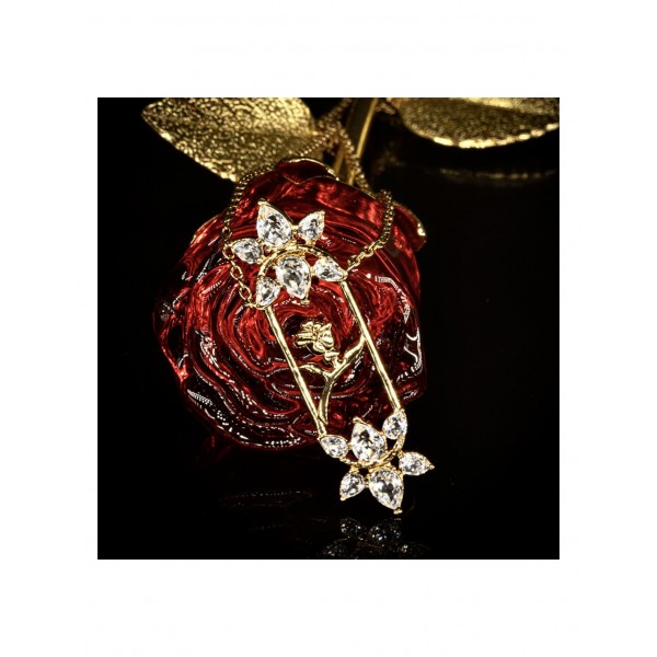 Beauty and the Beast 'Enchanted Beauty' necklace, by Arribas