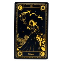 Madame Leota glass Tarot Game Card, by Arribas Disneyland Paris