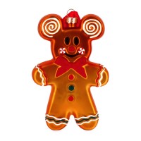 Mickey Gingerbread Ornament, Christmas Edition, by Arribas Disneyland Paris