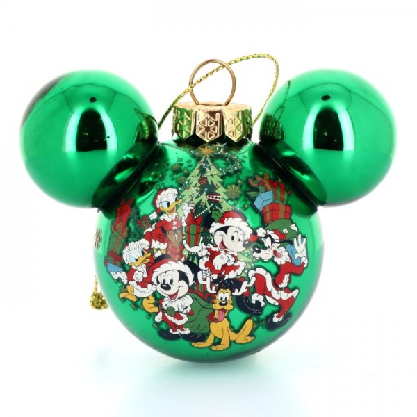 Disney Mickey and Friends Christmas Icom Bauble Ornament Disney Mickey and Friends Christmas Icom Bauble Ornament
