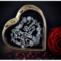 Belle Beauty and the Beast heart-shaped jewellery box, by Arribas and Disneyland Paris