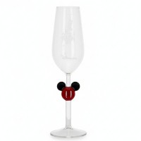 Mickey Mouse icon Champagne glass, By Arribas Disneyland Paris