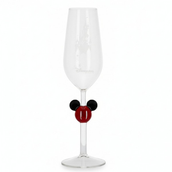 Mickey Mouse icon Champagne glass, By Arribas Disneyland Paris