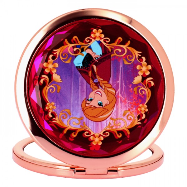 Frozen Anna Glass Compact Mirror, by Arribas and Disneyland Paris Frozen Anna Glass Compact Mirror, by Arribas and Disneyland Paris