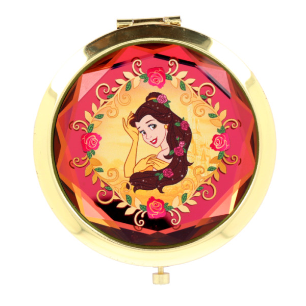 Belle Glass Compact Mirror, by Arribas and Disneyland Paris Belle Glass Compact Mirror, by Arribas and Disneyland Paris