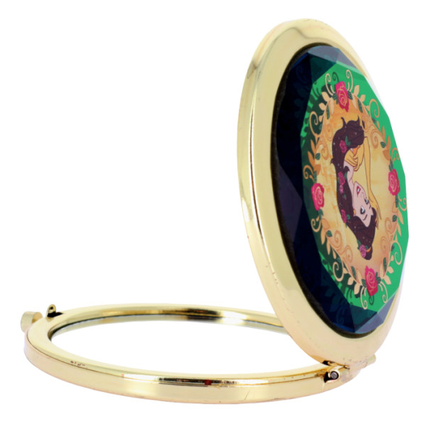 Belle Glass Compact Mirror, by Arribas and Disneyland Paris Belle Glass Compact Mirror, by Arribas and Disneyland Paris