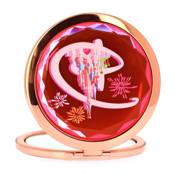 Castle Glass Compact Mirror, by Arribas and Disneyland Paris Castle Glass Compact Mirror, by Arribas and Disneyland Paris