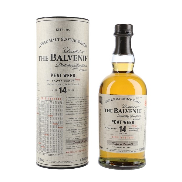 Balvenie 14 Year Old Peat Week, 2003 - (70cl)