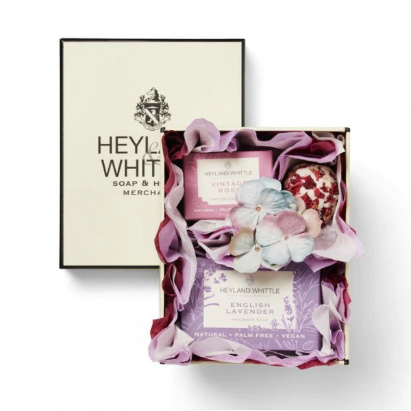 Relaxing Lavender, Neroli & Rose Gift Set - Heyland & Whittle