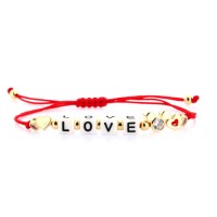 Red "LOVE" Bracelet, by Arribas and Disneyland Paris