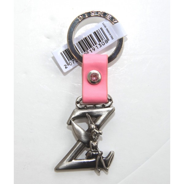 Tinker Bell Letter initial Z keyring, Disneyland Paris