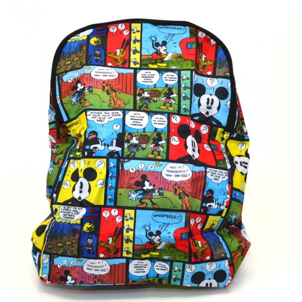 Mickey Mouse comic Foldaway Backpack, Disneyland Paris