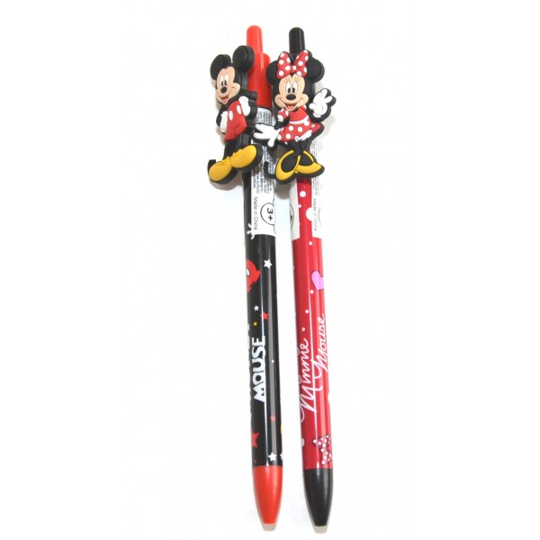 Disneyland Paris Mickey and Minnie Ball point pen set
