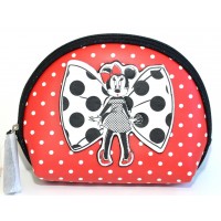 Minnie Mouse Parisienne polka dot cosmetic bag, Disneyland Paris new Collection