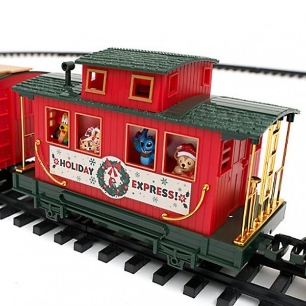 winnie the pooh christmas train set