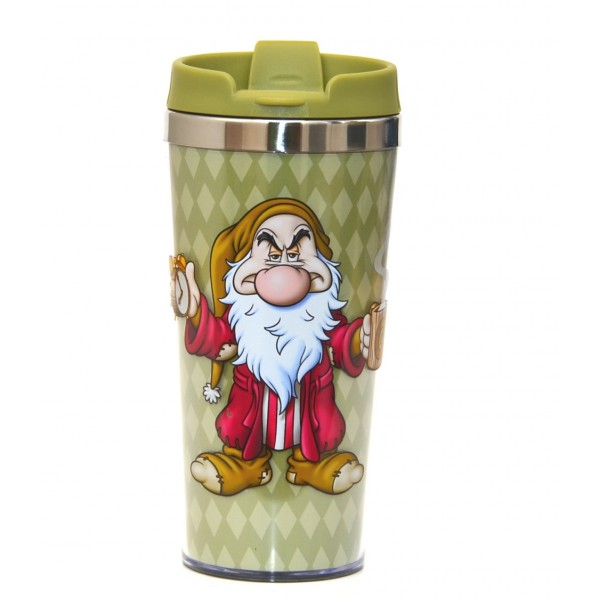 Travel Mug - Grumpy - I HATE Mornings, Disneyland Paris