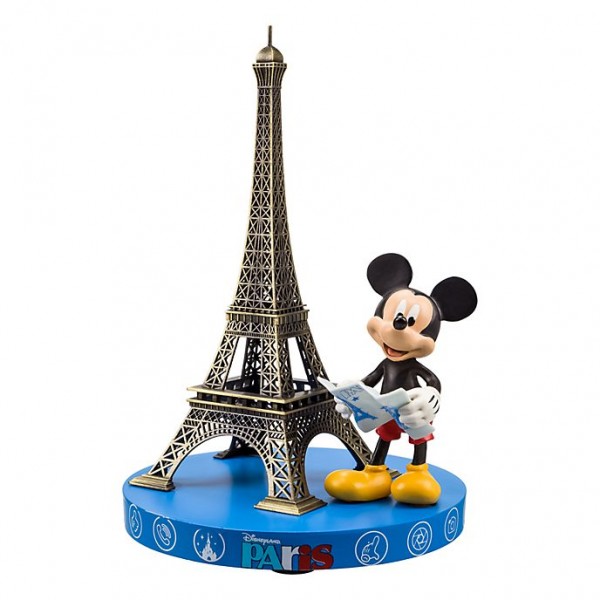 Mickey Mouse and Eiffel Tower Souvenir Figurine, Disneyland Paris