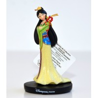 Princess Mulan and Mushu Figurine, Disneyland Paris 
