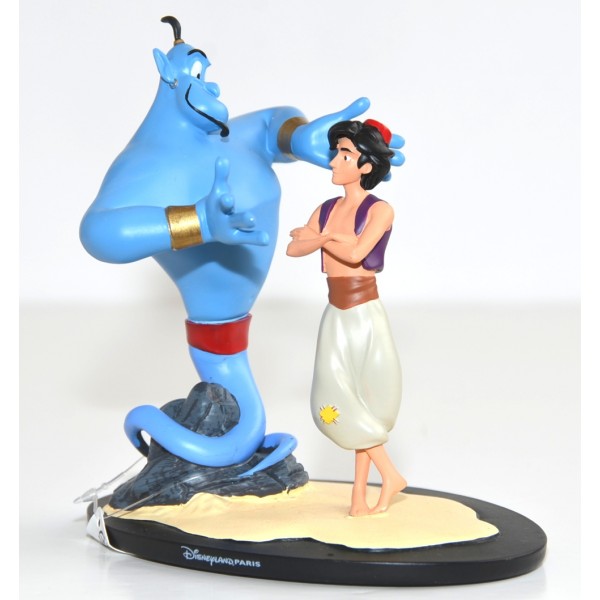 Disney Aladdin and Genie figure, Disneyland Paris