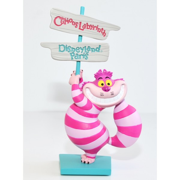 Cheshire Cat from Alice in Wonderland Figurine, Disneyland Paris 