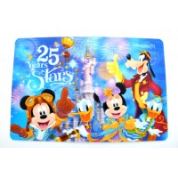 Disneyland Paris 25th Anniversary Placemat