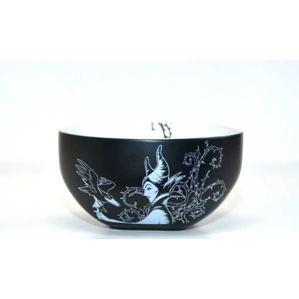 Maleficent Black and White Bowl
