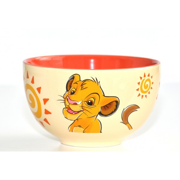 Disney Simba Character Portrait Bowl, Disneyland Paris