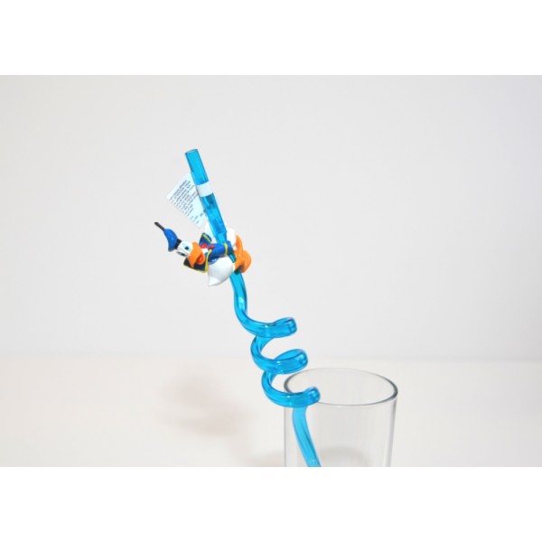 Donald Duck Curly Straw