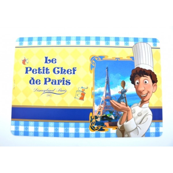 Disneyland Paris Authentic Bistro Collection Ratatouille Placemat