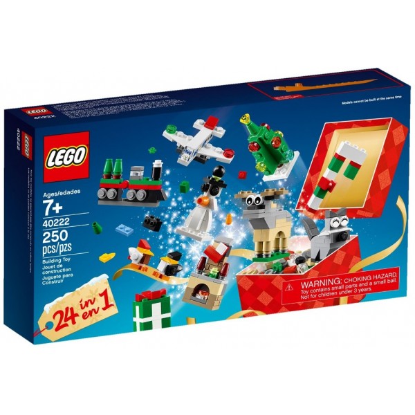 Lego 40222 Christmas Build up 24 in 1 Set