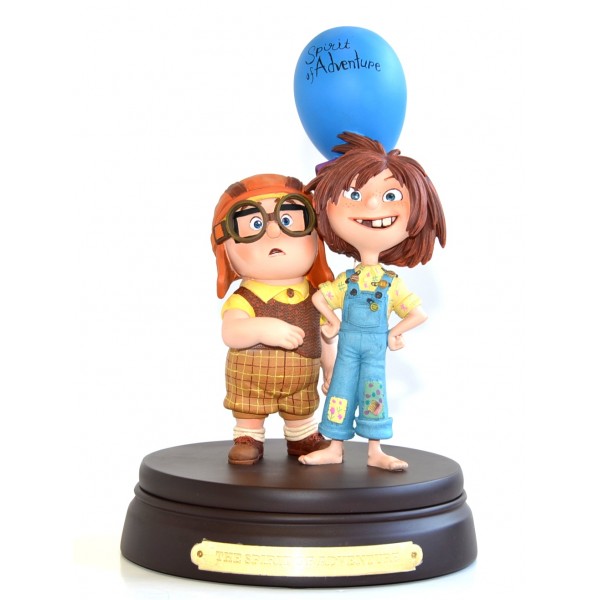 Disney Carl & Ellie from Disney Pixar Up figure Limited Edition,Disneyland Paris 