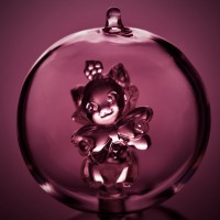 Marie Christmas bauble, Arribas Glass Collection