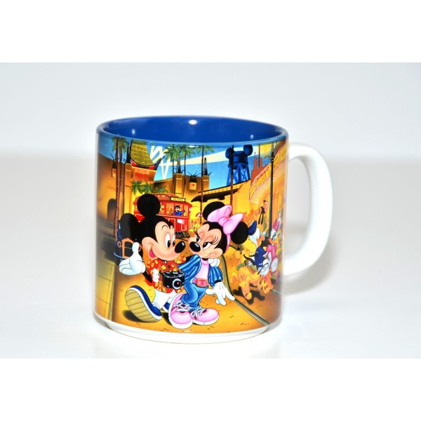 MGM Studios Mickey and Minnie Mouse Coffee Vintage 80's mug 