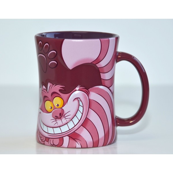 Disney Portrait Cheshire Cat Mug, Disneyland Paris very rare