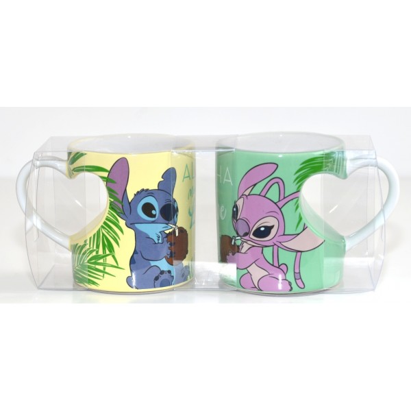 Mug Cup Stitch Collection Striped Disneyland Paris Disney