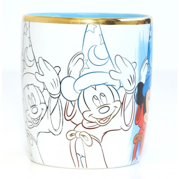 Disney Ink & Paint Mickey Mouse Fantasia Mug, Disneyland Paris