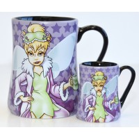 Tinker Bell Mornings Mug and espresso cup Set, Disneyland Paris 
