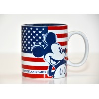 Disneyland Paris Mickey American Flag Mug