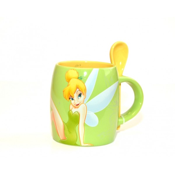 Tinker Bell Mug and Spoon, Rare