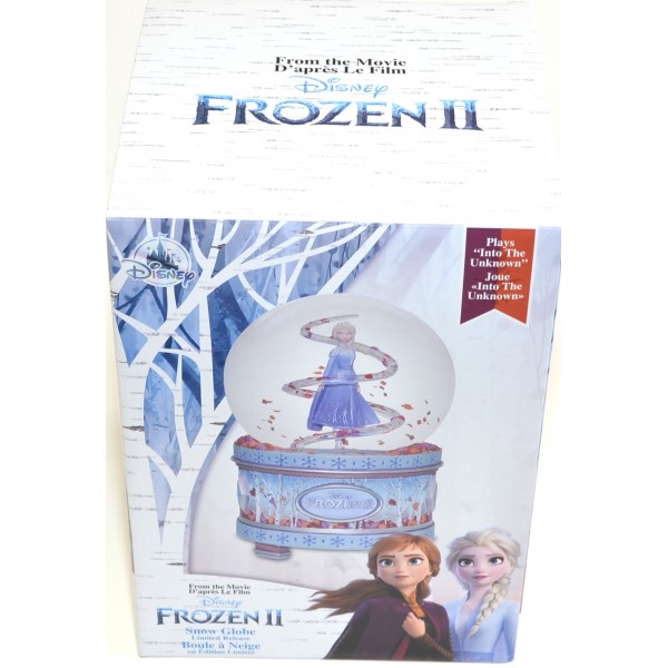 frozen 2 musical snow globe