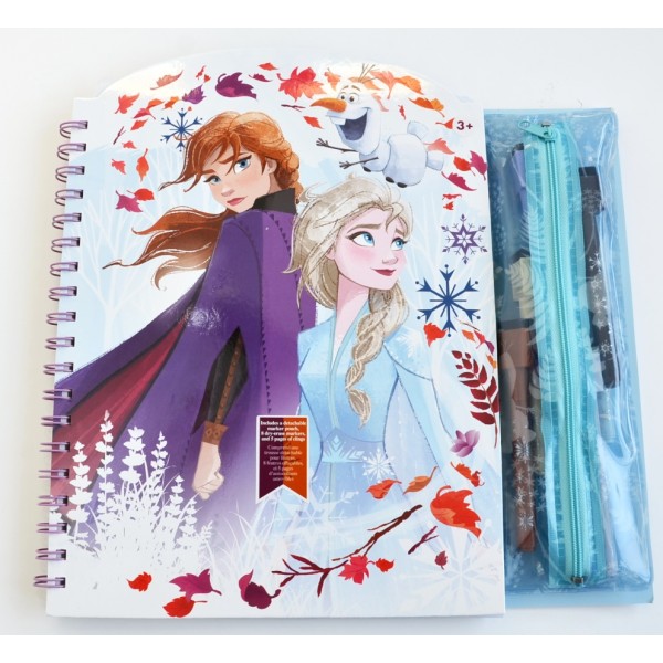 Frozen  Ring-bound Activity Book, Disneyland Paris 