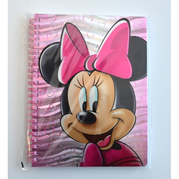 Minnie Mouse notebook, Disneyland Paris