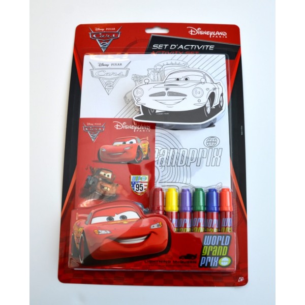 Cars 2 Fun on the Run Activity Kit, Disneyland Paris